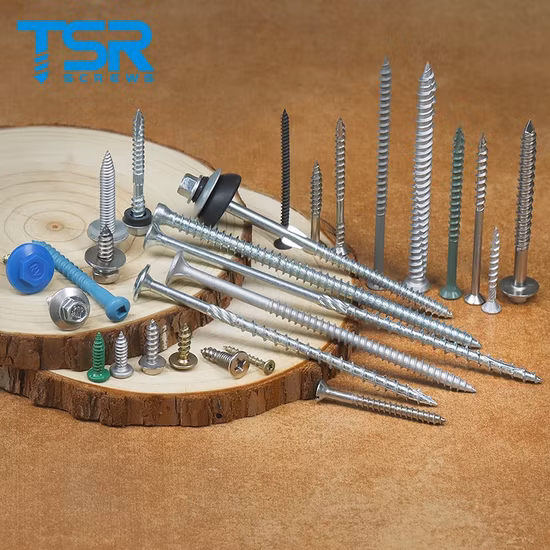 Factory Prices Self-Drilling Colored Screws Washer Hex Head Self Drilling Roofing Screw Galvanized Self Drilling Screws