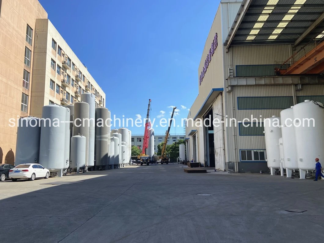 Cryogenic LNG Lco2 Lox/Lin/Lar High Pressure Storage Transportation Equipment